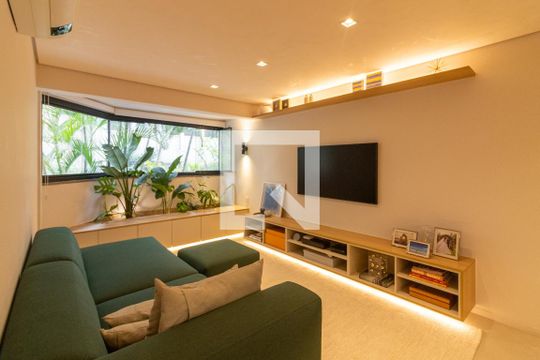 Sala de apartamento à venda com 3 quartos, 94m² em Vila Olímpia, São Paulo