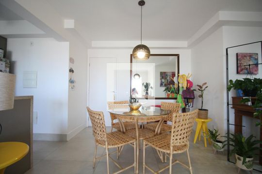 Sala de Jantar de apartamento para alugar com 2 quartos, 73m² em Jardim Caboré, São Paulo