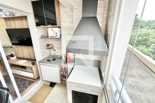 Varanda da Sala de apartamento à venda com 2 quartos, 52m² em Imirim, São Paulo