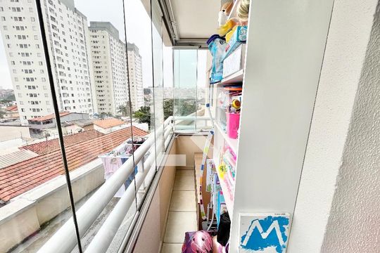 Varanda da Sala de apartamento à venda com 2 quartos, 52m² em Imirim, São Paulo