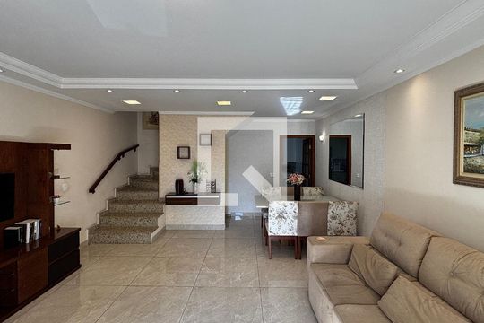 Sala - Sala de Jantar de casa à venda com 3 quartos, 225m² em Vila Metalúrgica, Santo André