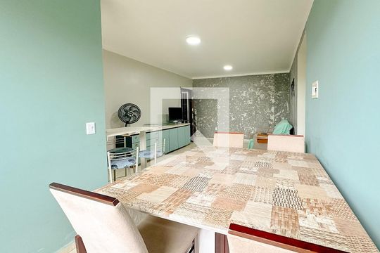 Sala de Jantar de apartamento para alugar com 2 quartos, 64m² em Ingleses Norte, Florianópolis