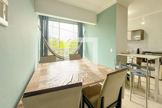Sala de Jantar de apartamento para alugar com 2 quartos, 64m² em Ingleses Norte, Florianópolis