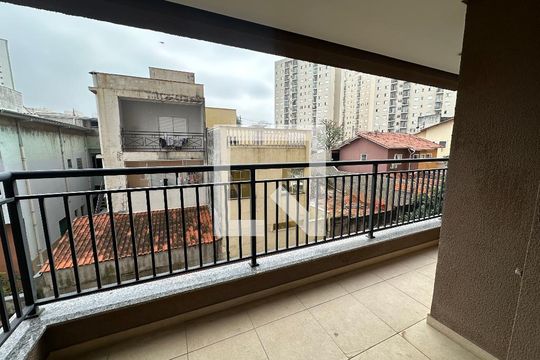 Varanda da Sala de apartamento para alugar com 3 quartos, 77m² em Jardim Tupanci, Barueri