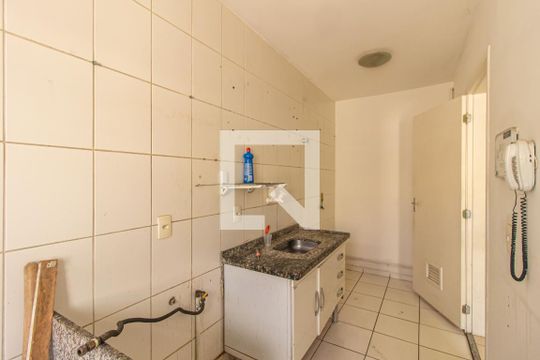 Cozinha de apartamento à venda com 2 quartos, 60m² em Campo Grande, Rio de Janeiro
