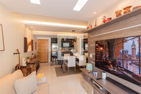 Sala de apartamento à venda com 3 quartos, 78m² em Tijuca, Rio de Janeiro