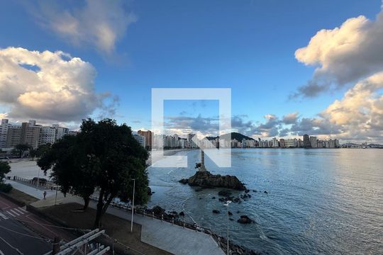 Vista Quarto 1 de apartamento para alugar com 1 quarto, 50m² em Morro dos Barbosas, São Vicente