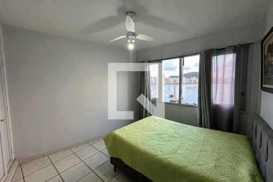Quarto 1 de apartamento para alugar com 1 quarto, 50m² em Morro dos Barbosas, São Vicente