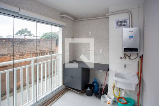 Varanda/Area de Serviço de apartamento para alugar com 2 quartos, 44m² em Conceição, Diadema