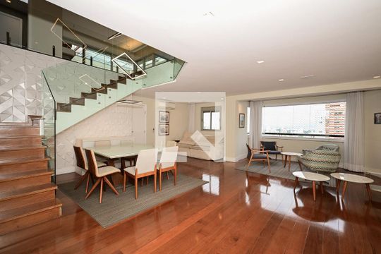Sala de apartamento à venda com 4 quartos, 343m² em Vila Morse, São Paulo