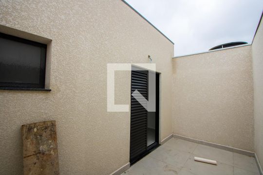 Área externa do quarto 1 de casa para alugar com 3 quartos, 100m² em Jardim Santo Alberto, Santo André