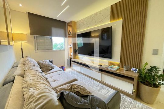 Sala de apartamento à venda com 2 quartos, 87m² em Jaguaré, São Paulo