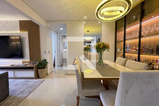 Sala de apartamento à venda com 2 quartos, 87m² em Jaguaré, São Paulo