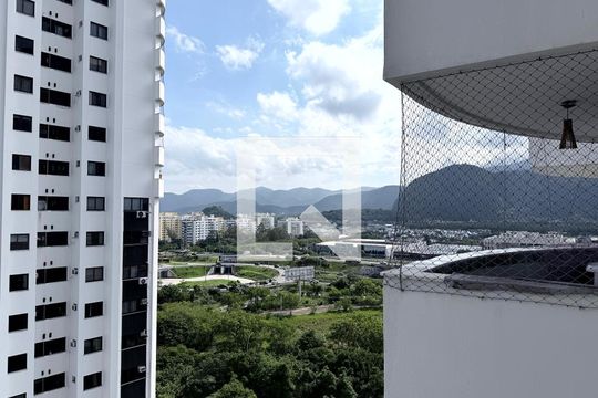 Varanda Vista de apartamento à venda com 2 quartos, 75m² em Barra da Tijuca, Rio de Janeiro