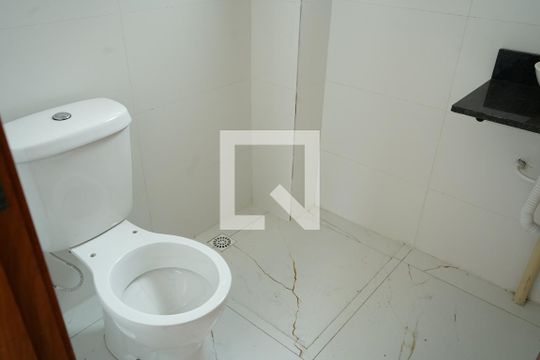 Banheiro de kitnet/studio à venda com 1 quarto, 55m² em Vila Esperança, São Paulo