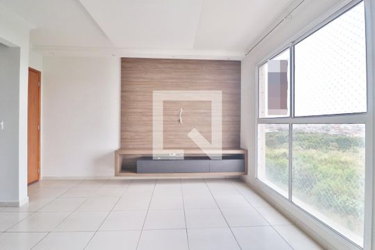 Sala de apartamento para alugar com 2 quartos, 76m² em Jardim Inconfidência, Uberlândia