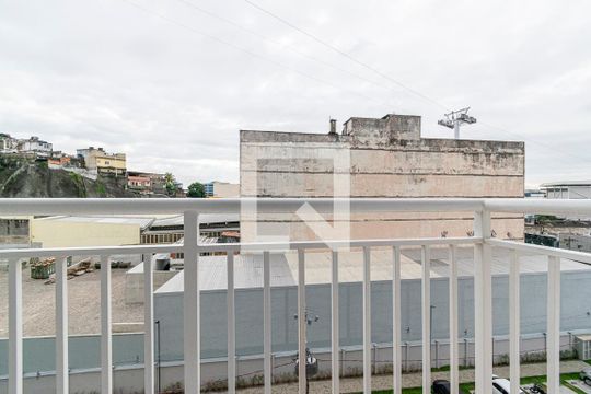 Varanda da Sala de apartamento para alugar com 2 quartos, 38m² em Bonsucesso, Rio de Janeiro