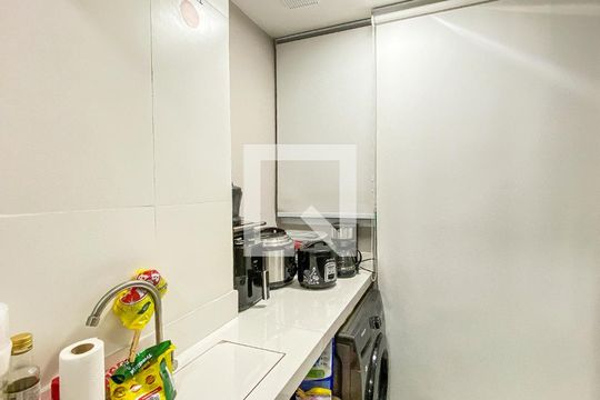 Área de Serviço de apartamento à venda com 2 quartos, 42m² em Vila Ré, São Paulo