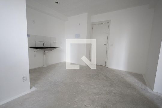 Sala de apartamento à venda com 2 quartos, 37m² em Jardim, Santo André