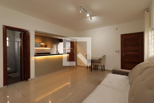 Sala de apartamento à venda com 2 quartos, 70m² em Jardim Europa, Santo André