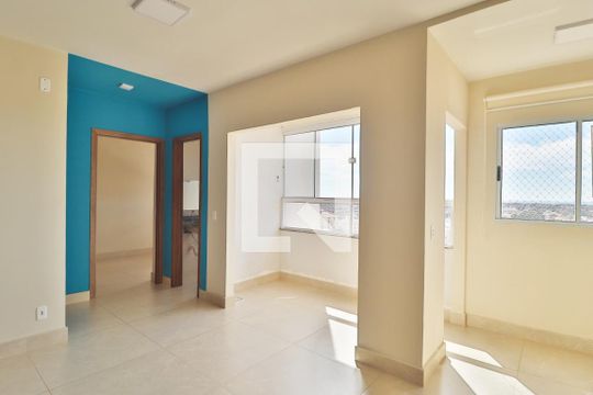 Sala de apartamento para alugar com 2 quartos, 60m² em Morumbi, Uberlândia