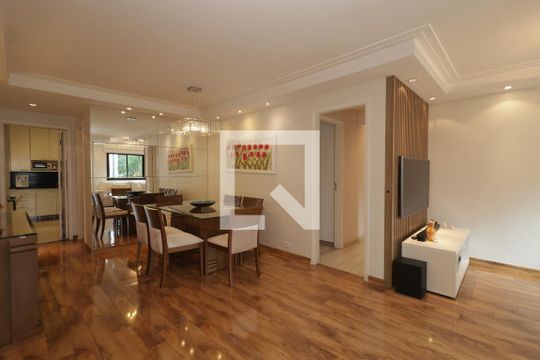 Sala de apartamento à venda com 3 quartos, 117m² em Chácara Klabin, São Paulo