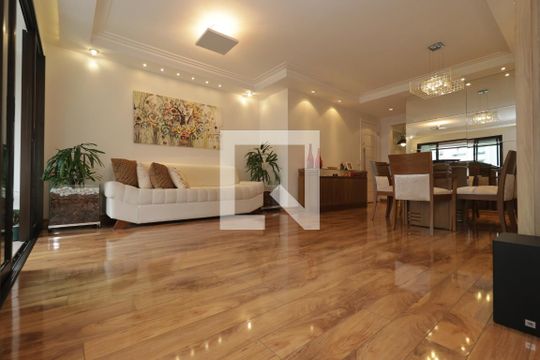Sala de apartamento à venda com 3 quartos, 117m² em Chácara Klabin, São Paulo
