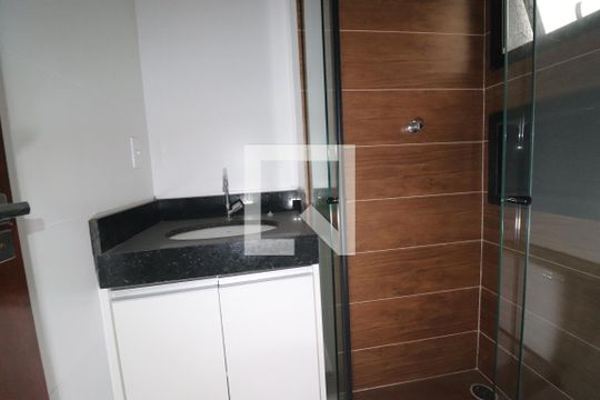 Banheiro Quarto 1 Suíte de apartamento à venda com 2 quartos, 90m² em Santa Maria, Santo André