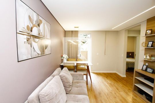sala de apartamento à venda com 2 quartos, 87m² em Conjunto California, Belo Horizonte