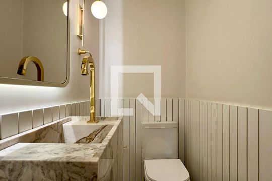 Lavabo de apartamento à venda com 3 quartos, 100m² em Pinheiros, São Paulo