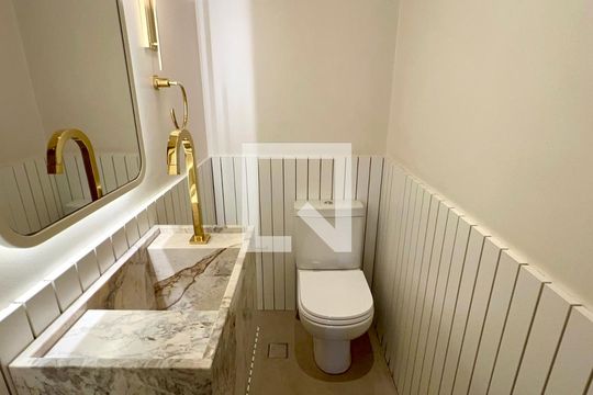 Lavabo de apartamento à venda com 3 quartos, 100m² em Pinheiros, São Paulo