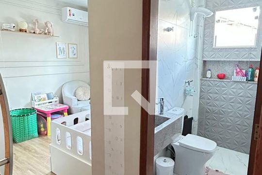 Banheiro da Suíte 2 de casa à venda com 2 quartos, 100m² em Camargos, Belo Horizonte