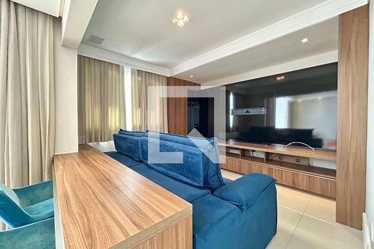Sala 2 de apartamento para alugar com 3 quartos, 160m² em Centro, Florianópolis