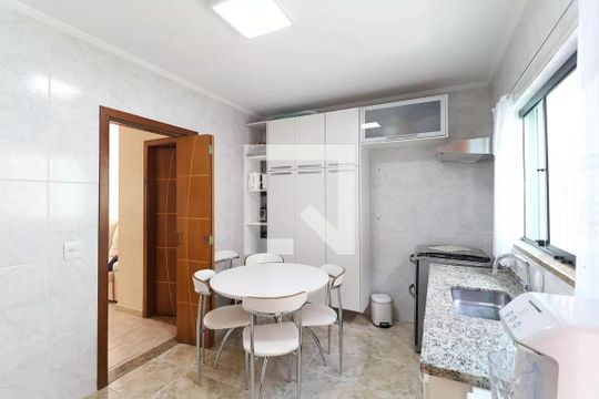 Cozinha de casa de condomínio à venda com 3 quartos, 116m² em Jardim Leonor Mendes de Barros, São Paulo