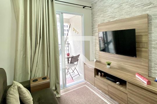 Sala de apartamento para alugar com 2 quartos, 58m² em Vila Renata, Guarulhos