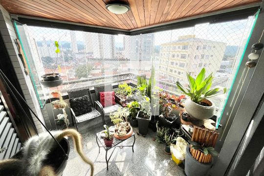 Varanda da Sala / Escritório de apartamento à venda com 4 quartos, 140m² em Parque Mandaqui, São Paulo
