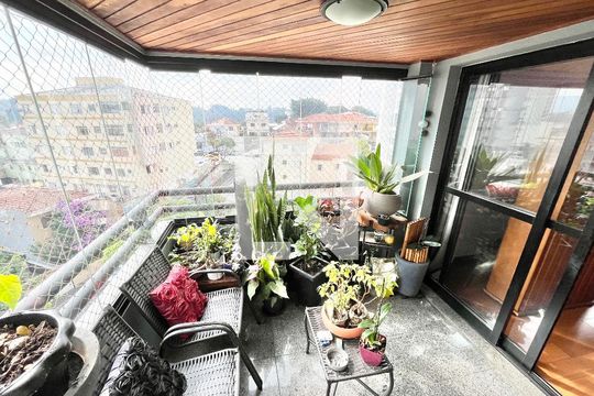 Varanda da Sala / Escritório de apartamento à venda com 4 quartos, 140m² em Parque Mandaqui, São Paulo