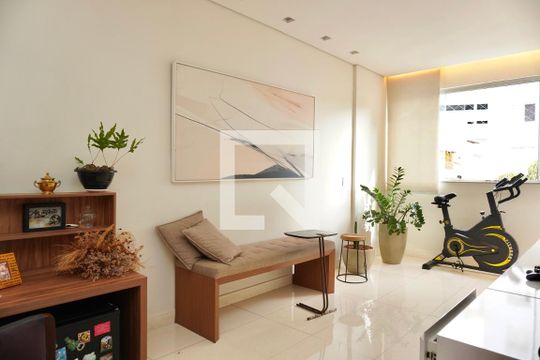 Sala  de apartamento à venda com 3 quartos, 93m² em Silveira, Belo Horizonte