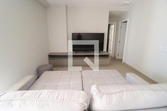 Sala de apartamento para alugar com 3 quartos, 108m² em Jardim Karaíba, Uberlândia