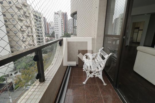 Varanda da Sala de apartamento à venda com 3 quartos, 178m² em Vila Mariana, São Paulo
