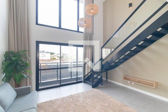 Sala de apartamento para alugar com 1 quarto, 58m² em Azenha, Porto Alegre