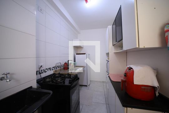 Cozinha e Área de Serviço de apartamento à venda com 1 quarto, 40m² em Jardim Jaú (zona Leste), São Paulo
