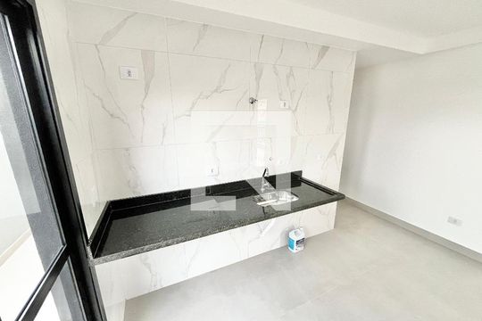 Sala/Cozinha de apartamento para alugar com 2 quartos, 48m² em Vila Paiva, São Paulo