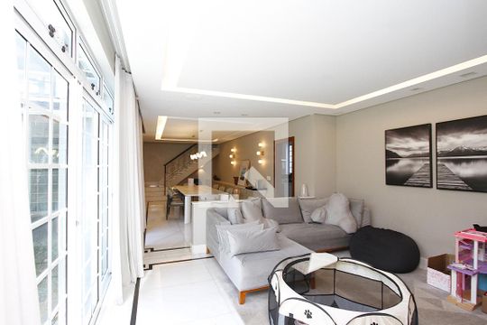 Sala de casa à venda com 5 quartos, 360m² em Belvedere, Belo Horizonte