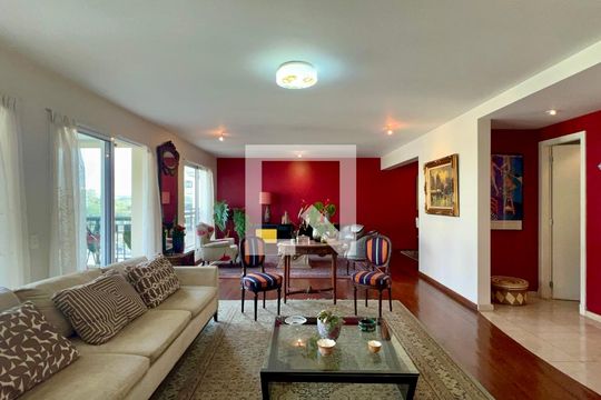 Sala de apartamento para alugar com 3 quartos, 224m² em Alto de Pinheiros, São Paulo