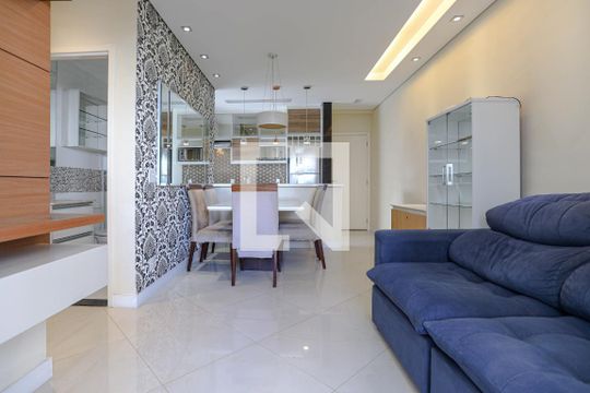 Sala de apartamento para alugar com 2 quartos, 63m² em Vila Suissa, Mogi das Cruzes
