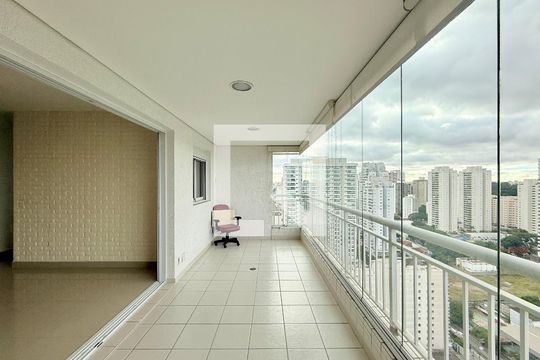 Varanda de apartamento para alugar com 2 quartos, 100m² em Santo Amaro, São Paulo