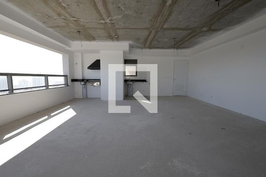 Sala, Cozinha, Sacada de apartamento para alugar com 3 quartos, 134m² em Jardim, Santo André
