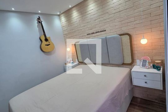 Quarto 1 de apartamento à venda com 3 quartos, 70m² em Vila Santa Teresa, Santo André