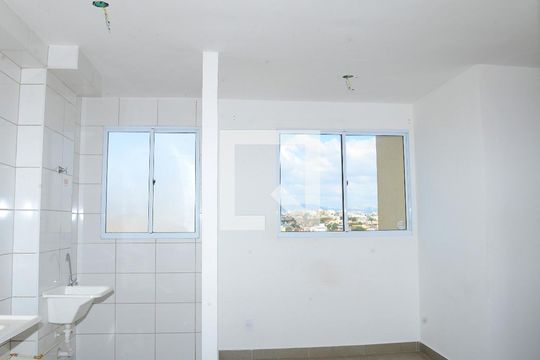 Sala/Cozinha de apartamento para alugar com 2 quartos, 44m² em São Gabriel, Belo Horizonte